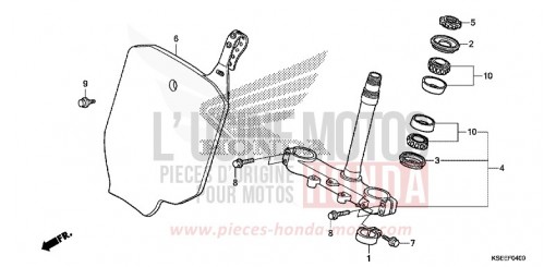 STEERING STEM CRF150RBE de 2014